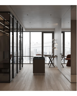 Потолочный профиль Decaro D005.2 Алюминий 2000*44*30 мм-foto18