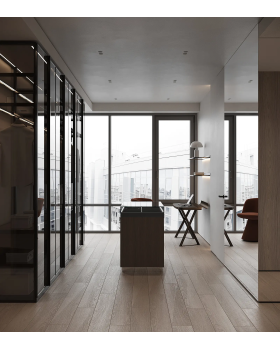 Потолочный профиль Decaro D005.2 Алюминий 2000*44*30 мм-foto18