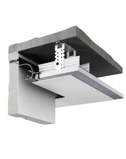 Потолочный профиль Decaro D006 Алюминий 2000*75*70 мм-foto7