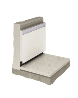 Парящий плинтус универсальный Decaro D002 Алюминий 2000*45*14,5 мм-foto6