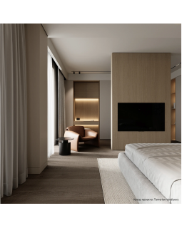 Парящий плинтус универсальный Decaro D004.1 Алюминий 2000*31*14 мм-foto15