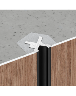 Разделительный профиль Decaro D00X Алюминий 3000*10*10 мм-foto9