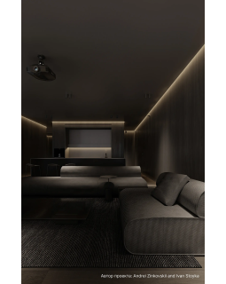 Потолочный профиль Decaro D006 Алюминий 2000*75*70 мм-foto13