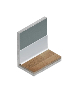 Плинтус Neexy AKBD60, AKBD80, AKBD100 Алюминий 2500*60-100*10 мм-foto4