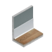 Плинтус Neexy AKBD60, AKBD80, AKBD100 Алюминий 2500*60-100*10 мм