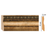 Плинтус напольный Decomaster 153-57 (95*12*2400)