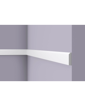 Плинтус NMC Wallstyl FT2 Полистирол BL 58х13х2000 мм-foto3