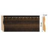 Плинтус напольный Decomaster 153-56 (95*12*2400)
