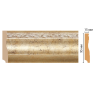 Плинтус напольный Decomaster 153-553 (95*12*2400)