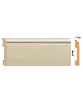 Плинтус напольный Decomaster D005-61 (79*12*2400)