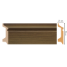 Цветной напольный плинтус Decomaster D122-88 (78*21*2400 мм)