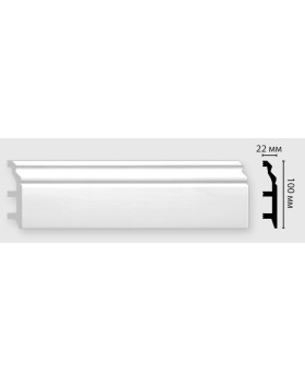 Цветной напольный плинтус Decomaster D232-115 (100*22*2400 мм) ДМ-foto2