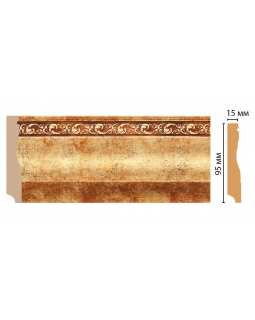 Плинтус напольный Decomaster 153-552 (95*12*2400)