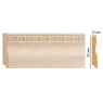 Плинтус напольный Decomaster 153-18D (95*12*2400)