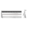 Плинтус Decomaster 193-63 (70*16*2400 мм)