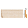 Плинтус напольный Decomaster 193-18D (70*16*2400)