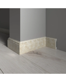 Плинтус Decor Dizayn 701 Полистирол 2400*100*16 мм