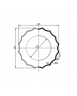 Полуколонна Leptonika LC 106-21 Half (тело) 2000*405 мм-foto2
