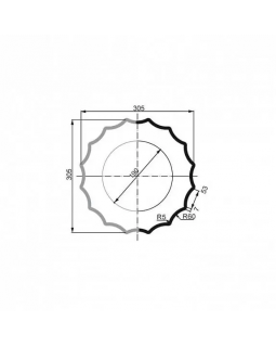 Полуколонна Leptonika LC 105-21 Half (тело) 2000*255 мм-foto2