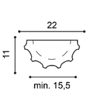 K1001 Полуколонна Orac Decor Полиуретан-foto4