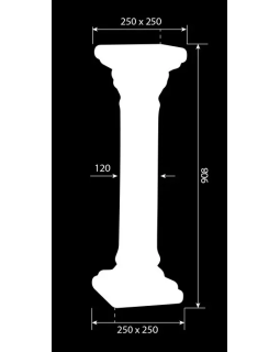 Постамент PT-011 Decorus Стекловолокно-foto2