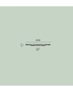 R18 Розетка Orac Decor Полиуретан-foto2