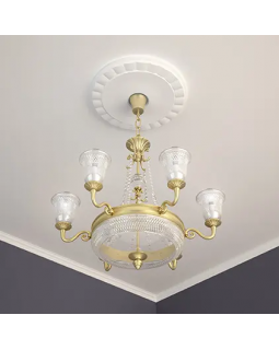 Розетка Европласт 1.56.017 Пенополиуретан 448*42 мм-foto2