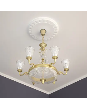 Розетка Европласт 1.56.017 Пенополиуретан 448*42 мм-foto2