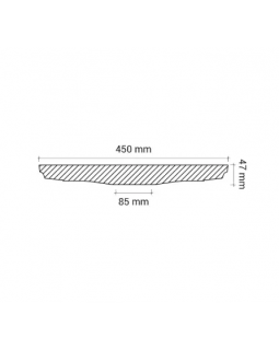Розетка Европласт 1.56.017 Пенополиуретан 448*42 мм-foto3
