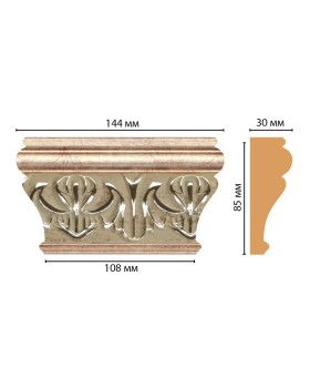 Капитель Decomaster D202-59 (144*85*30)