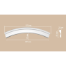 Радиус [1/4 круга] Decomaster 897174-120 (Rнар. 685 | Rвн. 600)