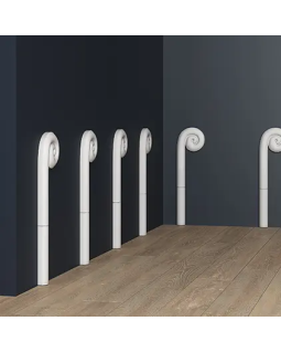 Декоративный элемент Европласт 1.62.805 Левый Пенополиуретан 100*33*15 мм-foto3