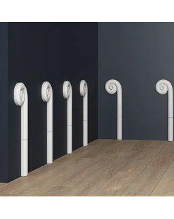 Декоративный элемент Европласт 1.62.806 Правый Пенополиуретан 100*33*15 мм-foto3