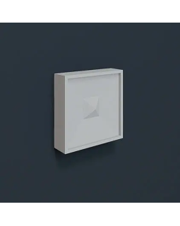 Декоративный элемент Европласт 1.62.803 Пенополиуретан 76*76*20 мм-foto2