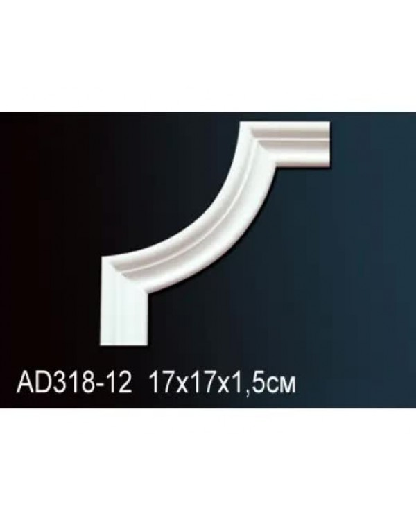Угловой элемент AD318-12 Перфект Полиуретан