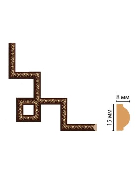 Декоративный угловой элемент Decomaster 130-3-51 (200*200)