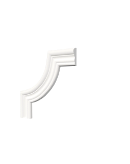 Декоративный уголок Decor Dizayn C1-DD400 Полиуретан 200*200*16 мм-foto2