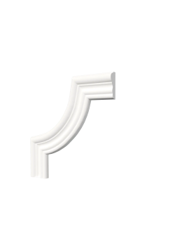 Декоративный уголок Decor Dizayn C1-DD400 Полиуретан 200*200*16 мм-foto2