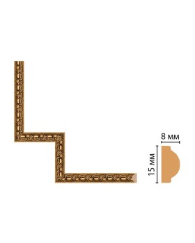 Декоративный угловой элемент Decomaster 130C-1-58 (200*200)