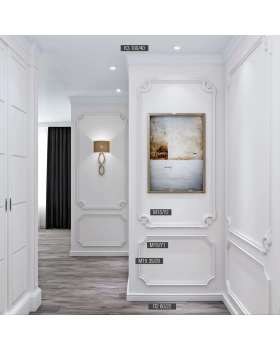 Угол Bello Deco М15У1 Полиуретан 117*117*20 мм-foto4