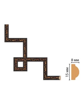 Декоративный угловой элемент Decomaster 130-3-966 (200*200)