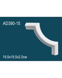 Угловой элемент AD390-15 Перфект Полиуретан