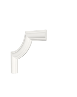 Декоративный уголок Decor Dizayn C1-DD35 Полиуретан 115*115*12 мм-foto3