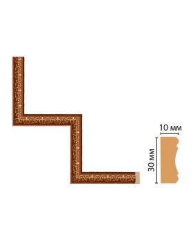 Декоративный угловой элемент Decomaster 165-1-767 (300*300)