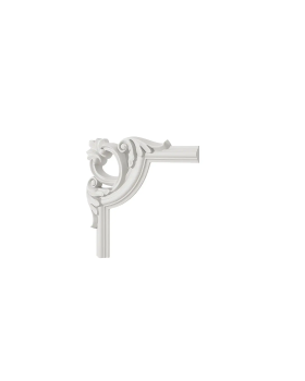Декоративный уголок Decor Dizayn C3-DD002 Полиуретан 280*280*19 мм-foto2