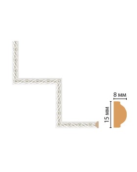 Декоративный угловой элемент Decomaster 130-1-42 (200*200)