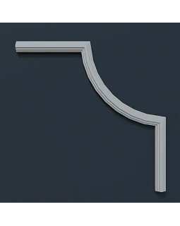 Угловой элемент Европласт 1.52.810 Пенополиуретан 280*280 мм-foto2