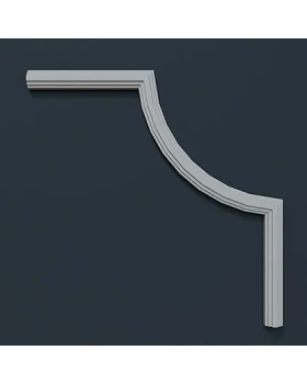 Угловой элемент Европласт 1.52.810 Пенополиуретан 280*280 мм-foto2