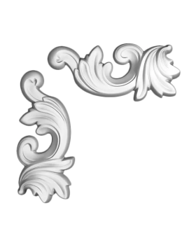 Угол Bello Deco М12Н1 Полиуретан 140*60 мм-foto3