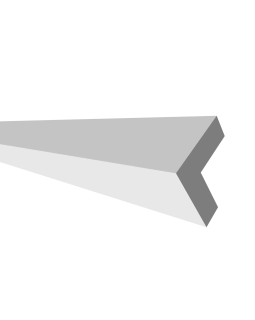 Уголок Decor Dizayn DD803 Полистирол 2000*30*30 мм-foto3